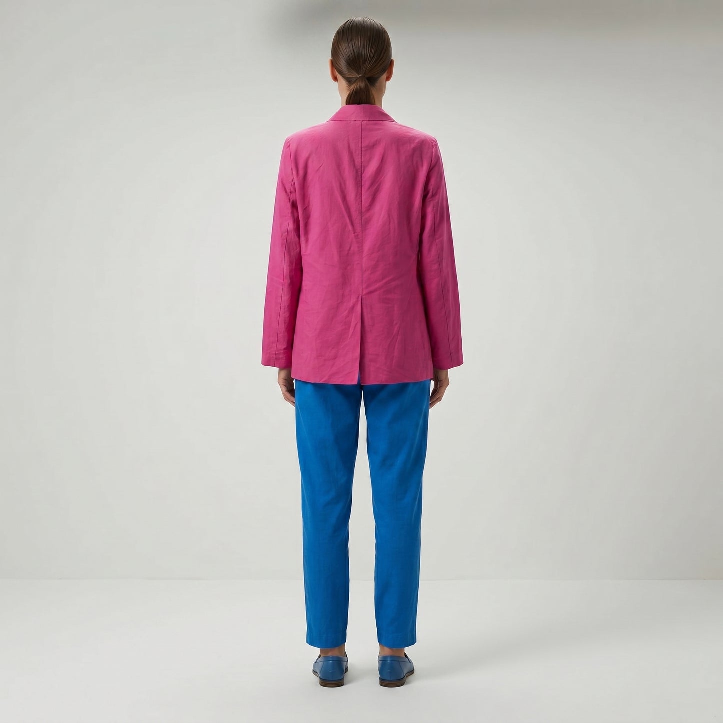 Vibrant Pink Tailored Blazer