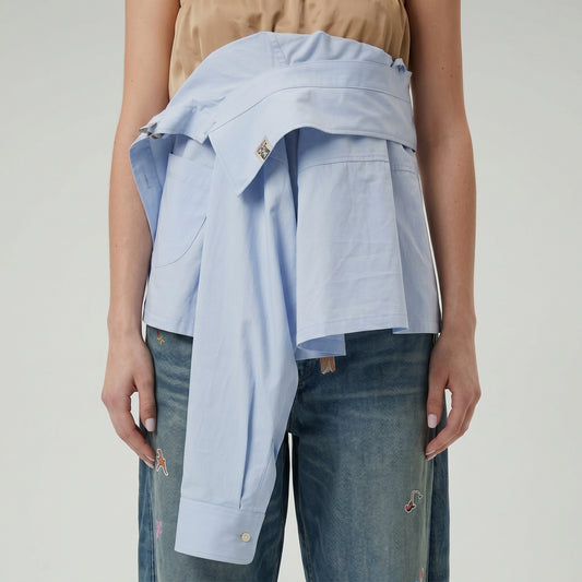 Layered Tie Detail Camisole Top