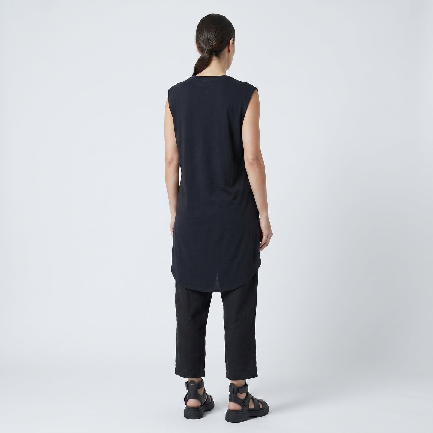 Studded Detail Sleeveless Top