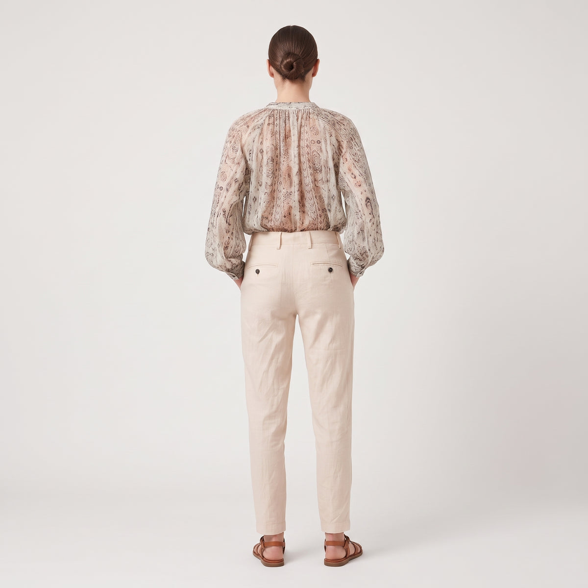 Tailored Classic Linen Trousers