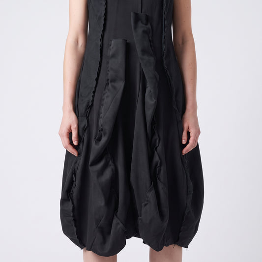 Structured Ruffled Sculptural Vest