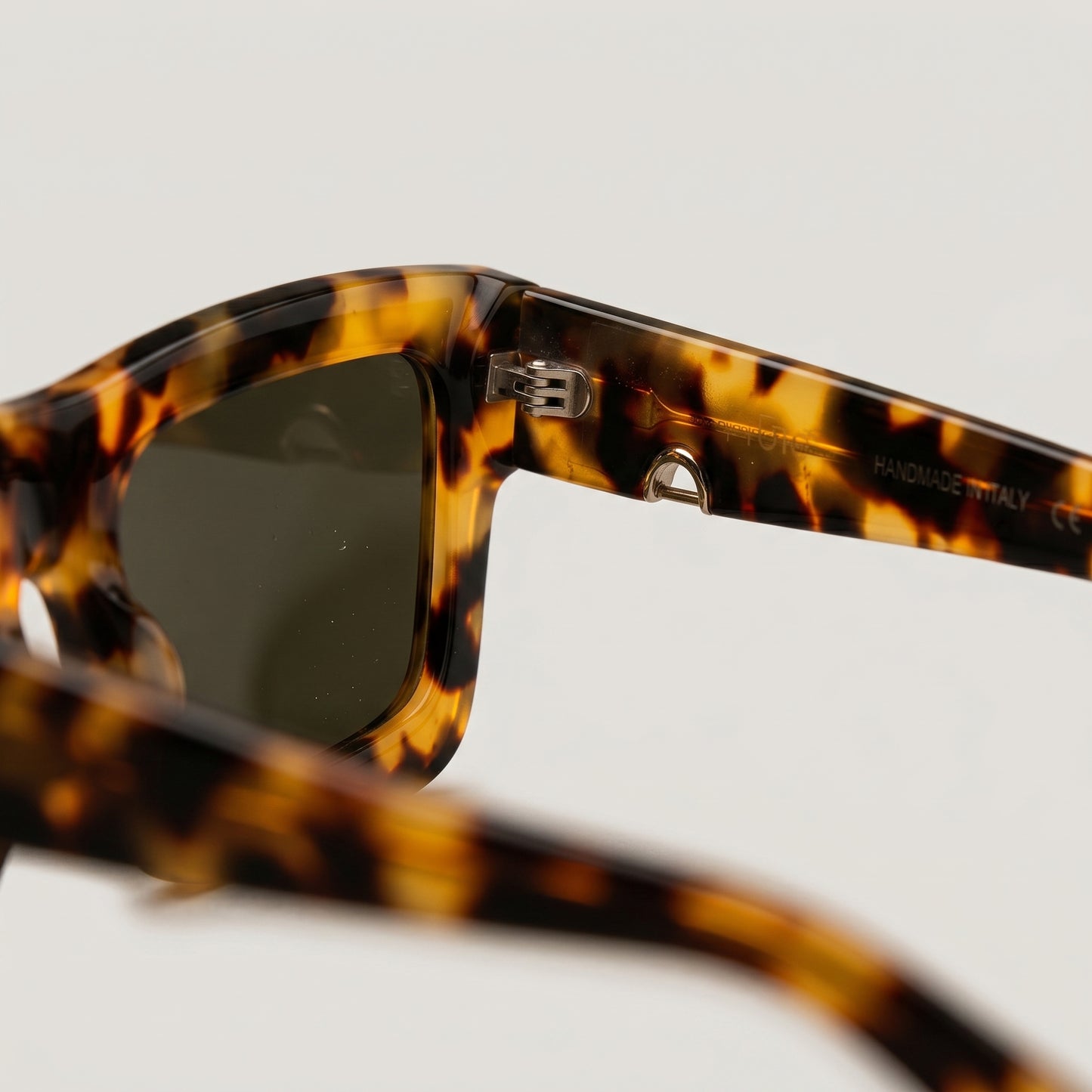 Bold Tortoiseshell Angular Sunglasses