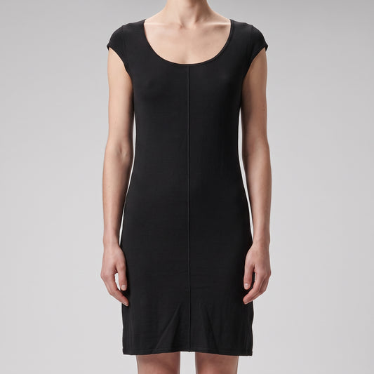 Essential Black Cap Sleeve Top