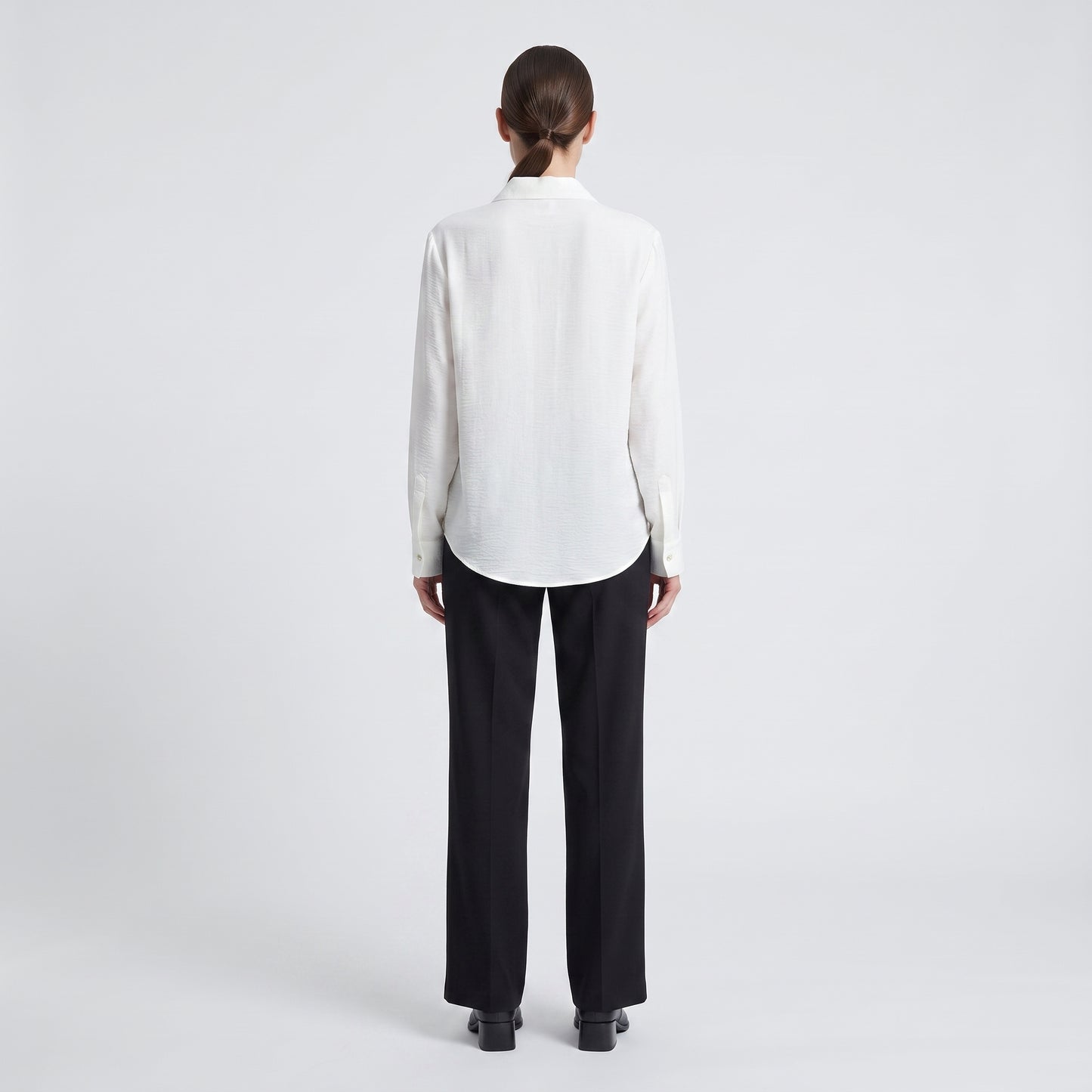 Classic Textured Button-Down Shirt