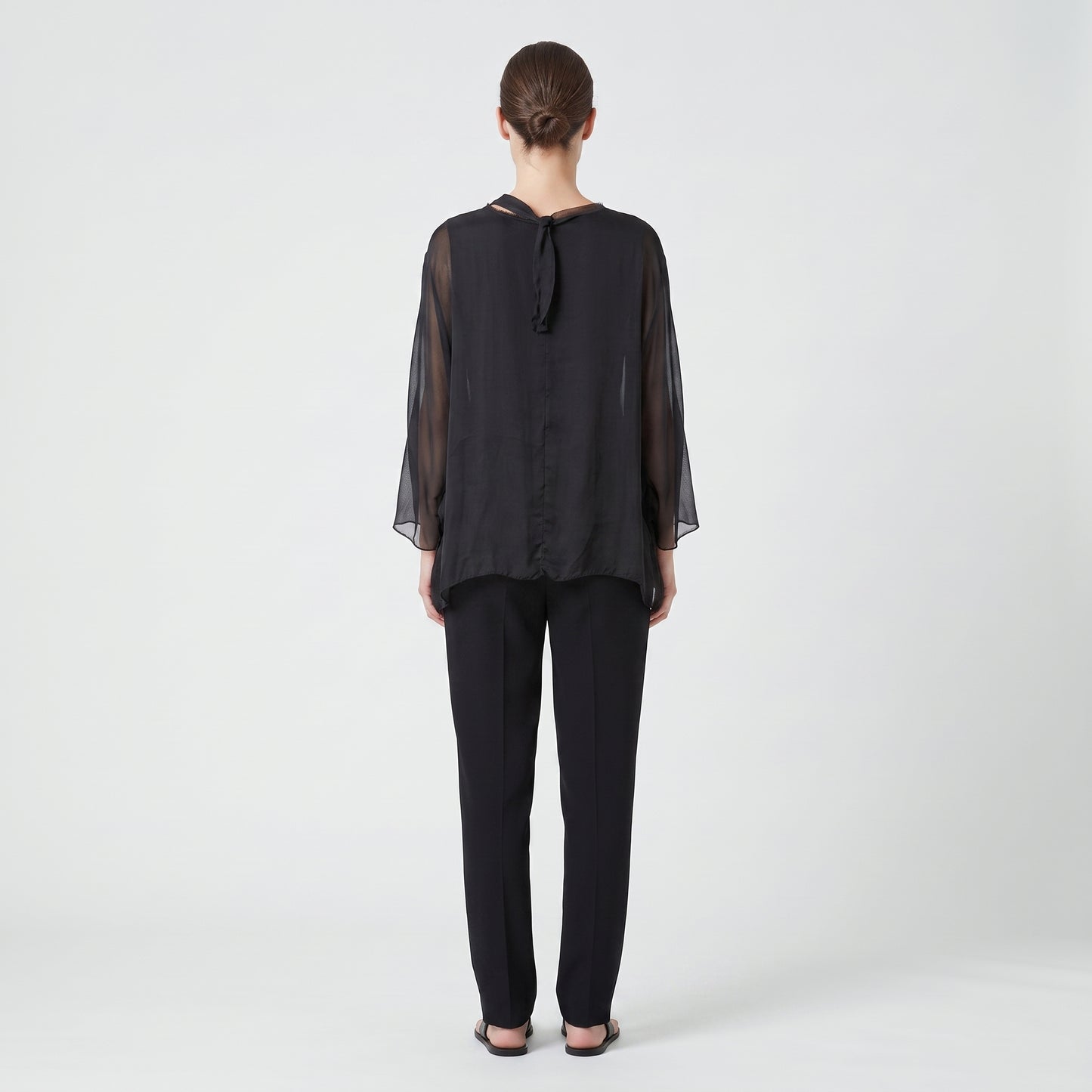 Sheer Ethereal Oversized Blouse