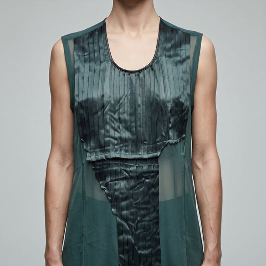 Asymmetric Layered Sheer Top