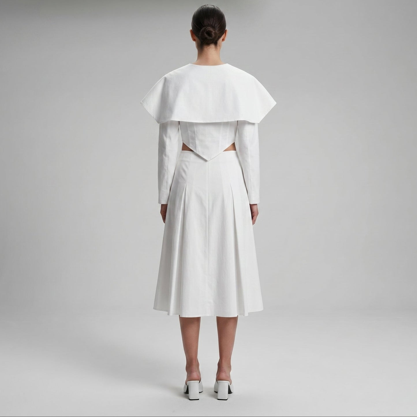 Architectural Collared Cotton Shirt