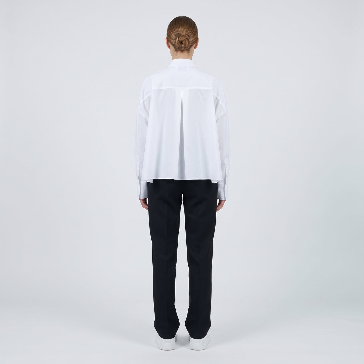 Architectural Layered Cotton Shirt