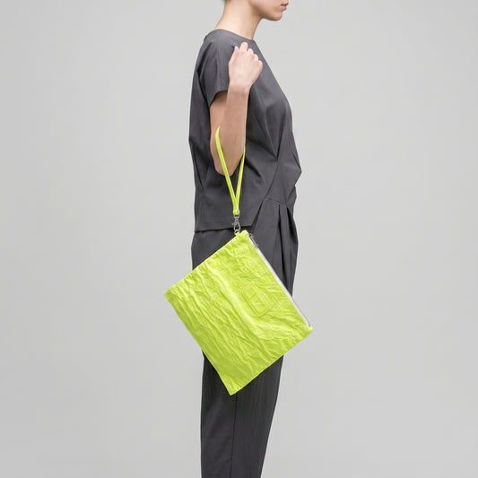 Neon Textured Crossbody Pouch