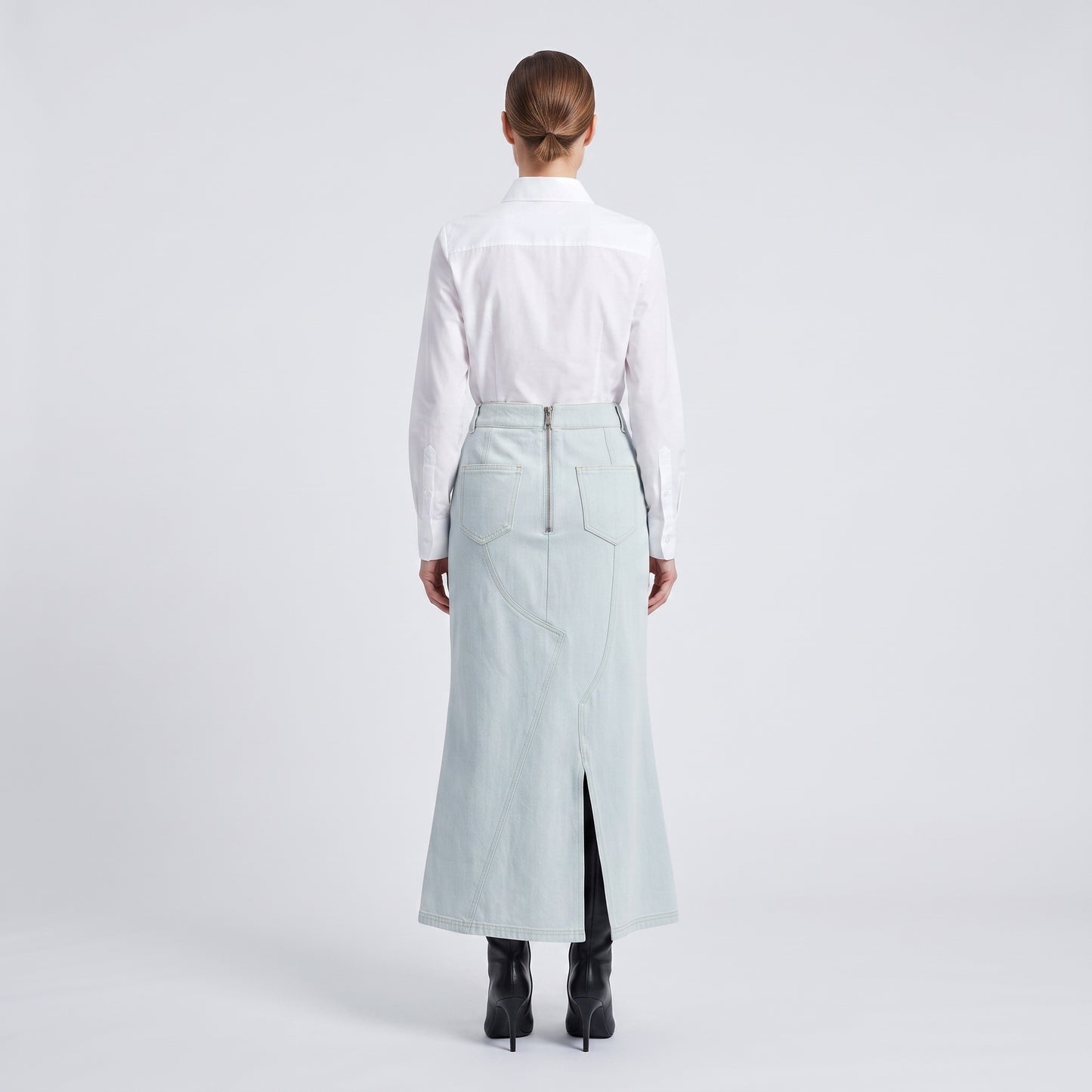 Lightwash Denim Mermaid Skirt