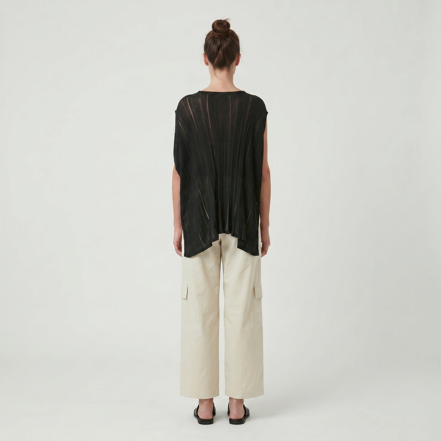 Asymmetrical Ribbed Knit Top