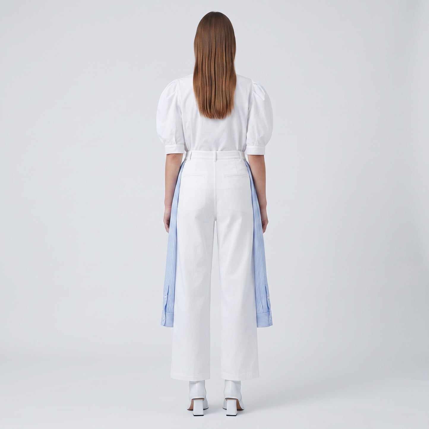 Hybrid Striped Detail Trousers