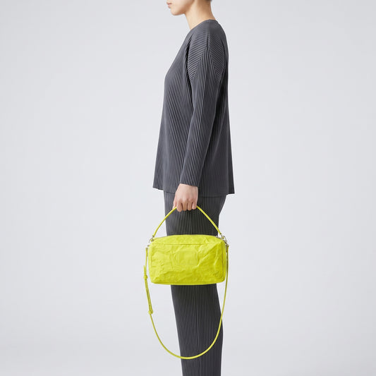 Acid Yellow Crinkle Bag
