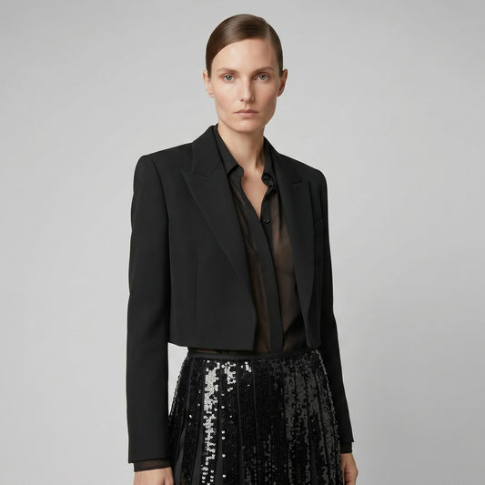 Sequin Embellished Maxi Skirt