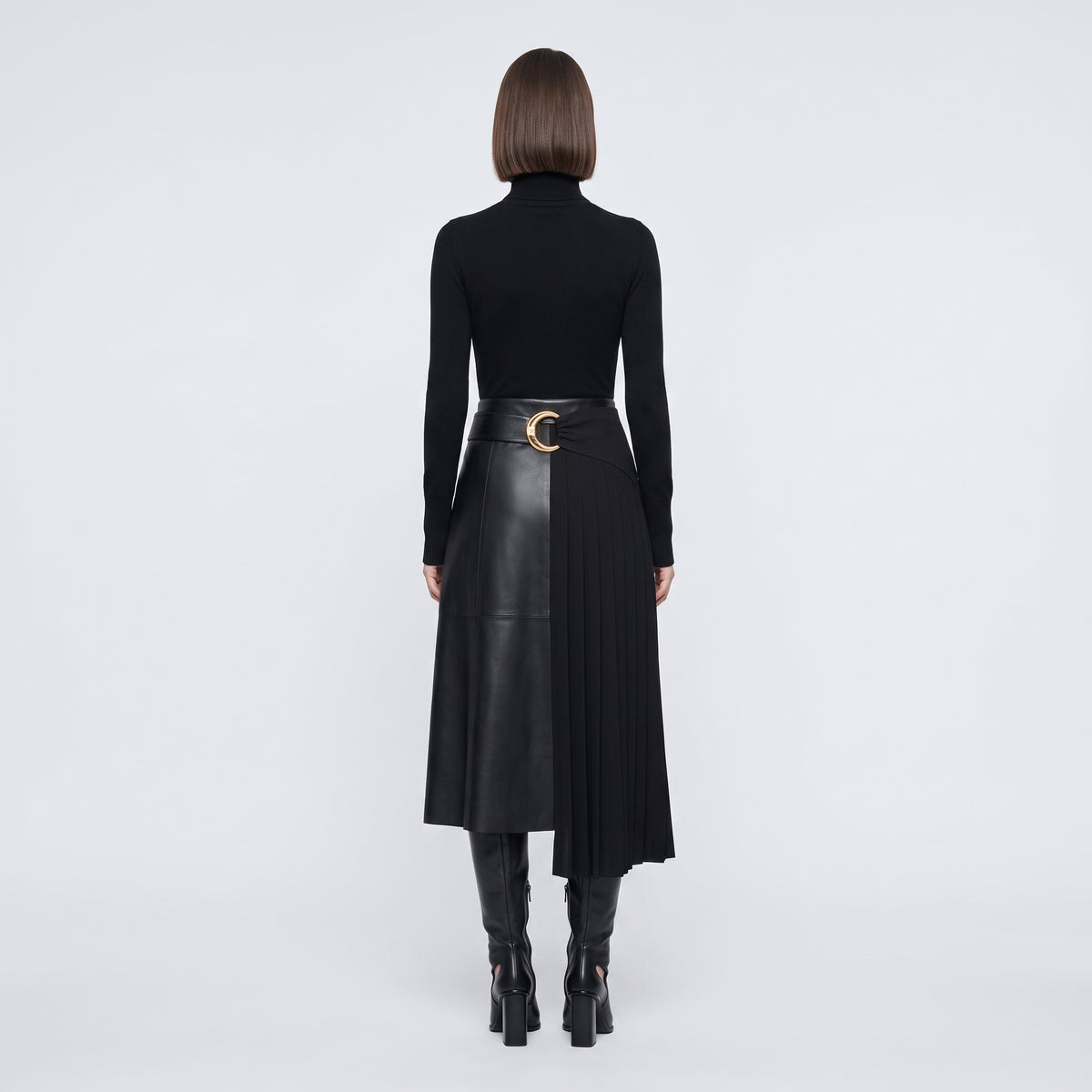 Classic Essential Black Turtleneck