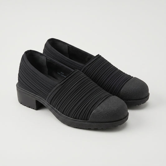 Textured Slip-On Platform Shoes