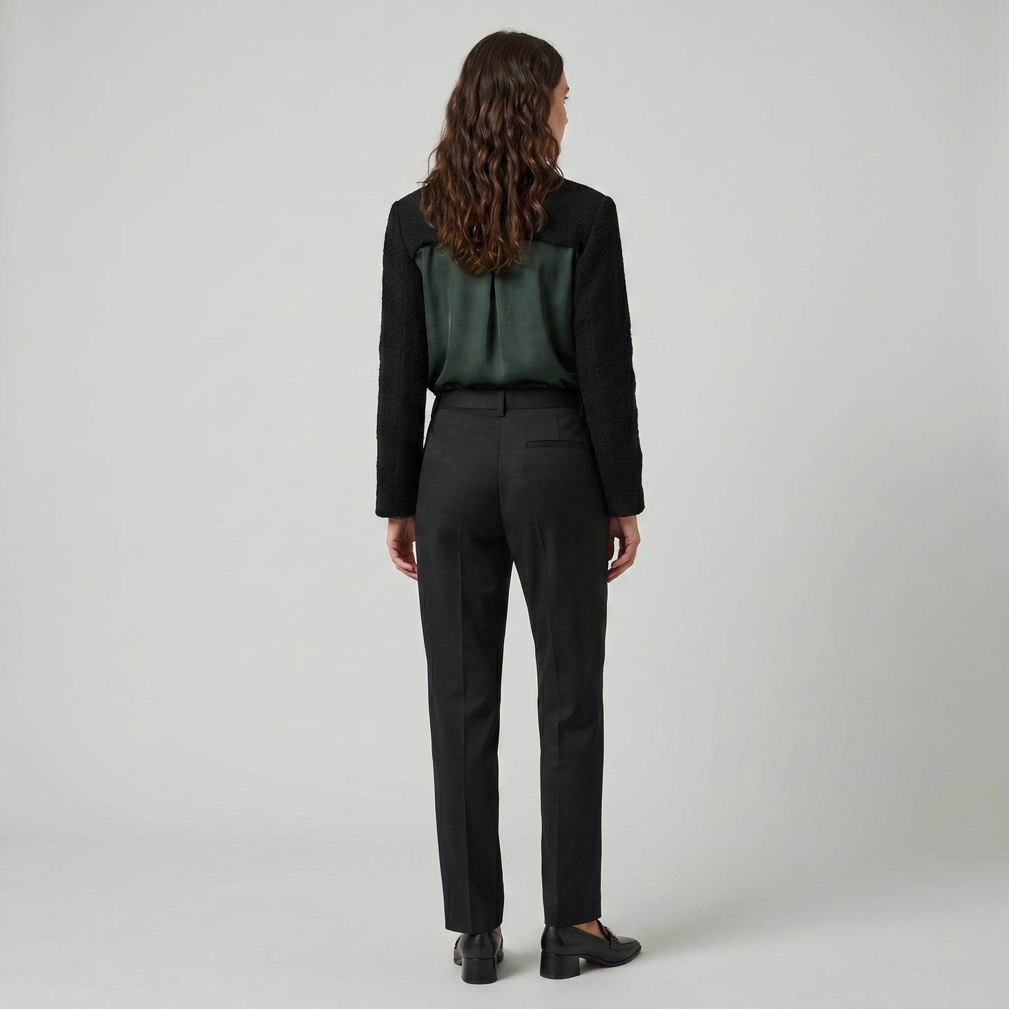 Classic Black Tailored Trousers