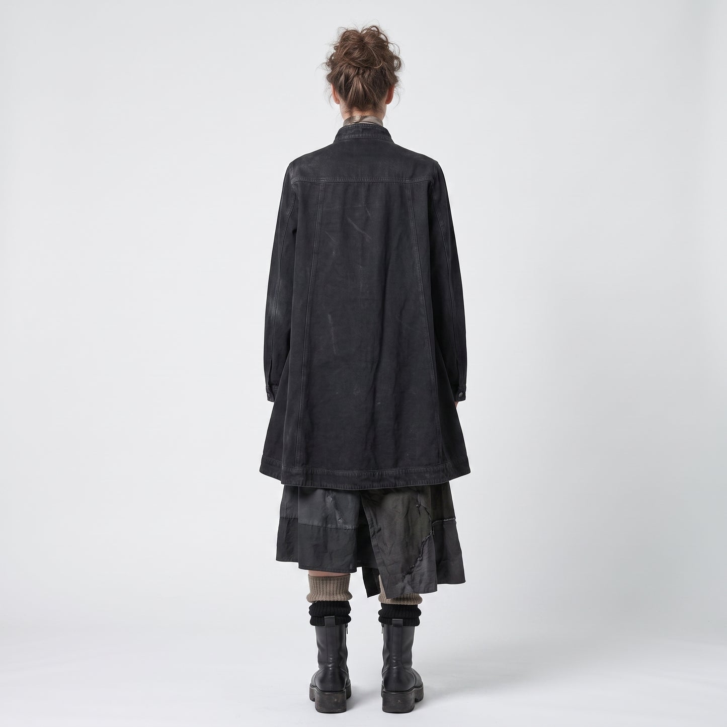 Structured Utility Denim Jacket