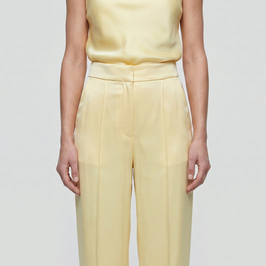 Tailored Pastel Wide Leg Trousers