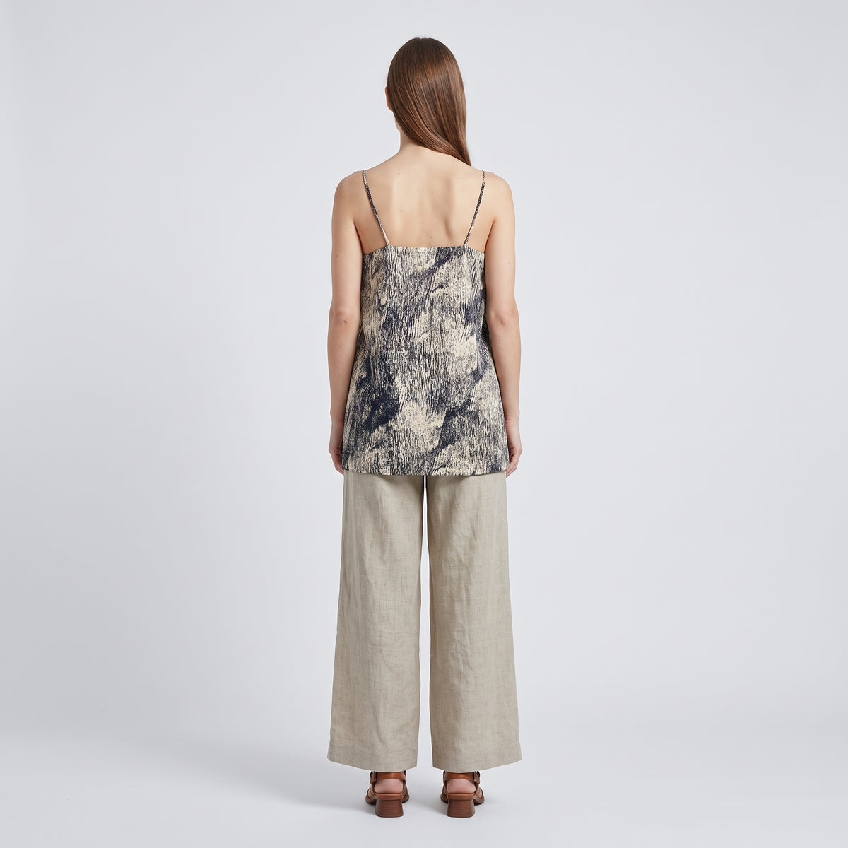 Abstract Print Camisole Top