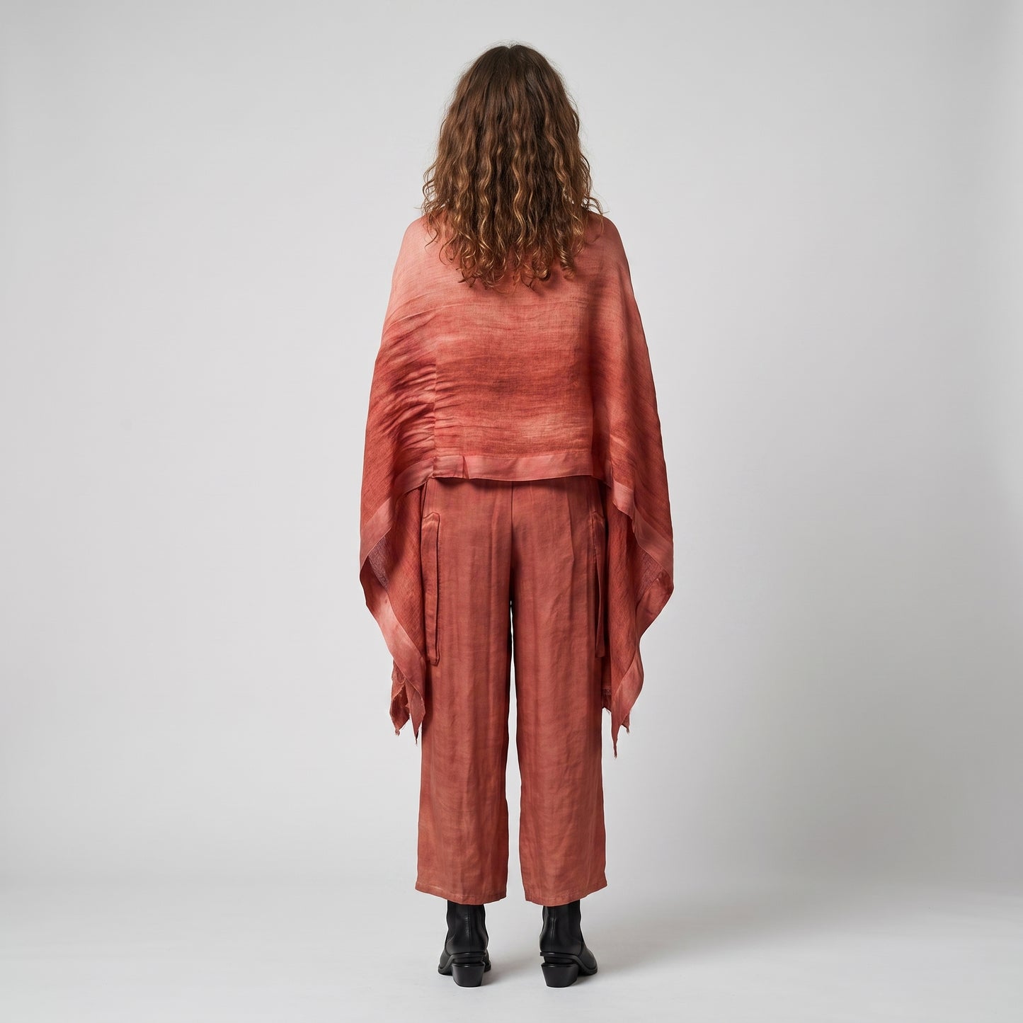 Tie-Waist Silk Blend Kimono