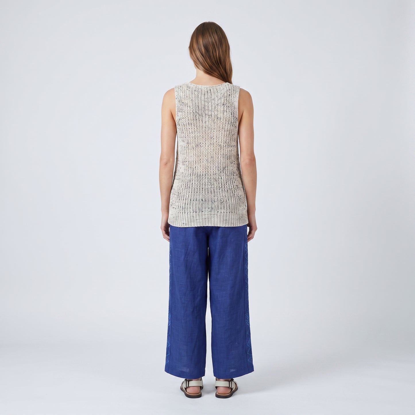 Melange Chunky Knit Top