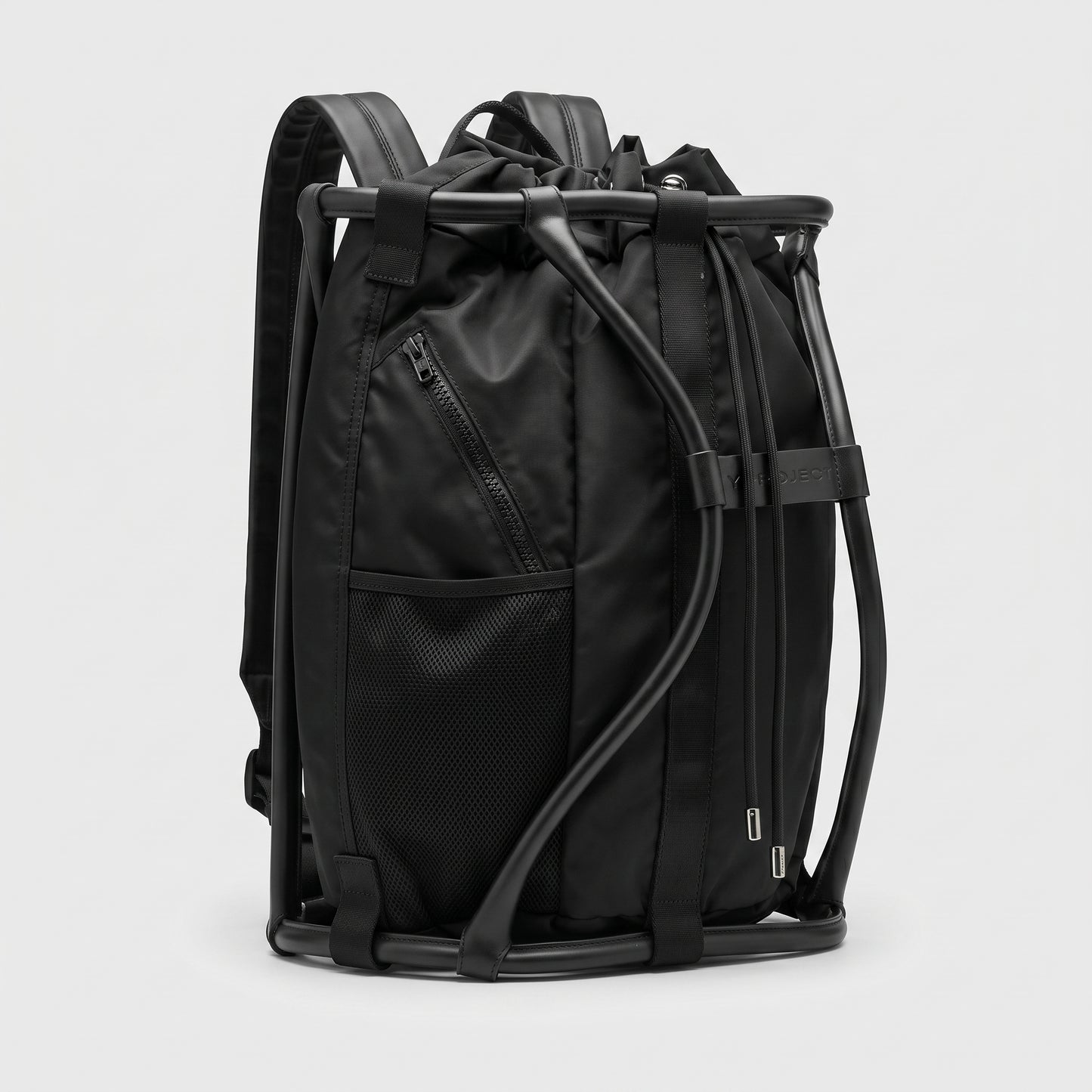 Architectural Structured Nylon Backpack