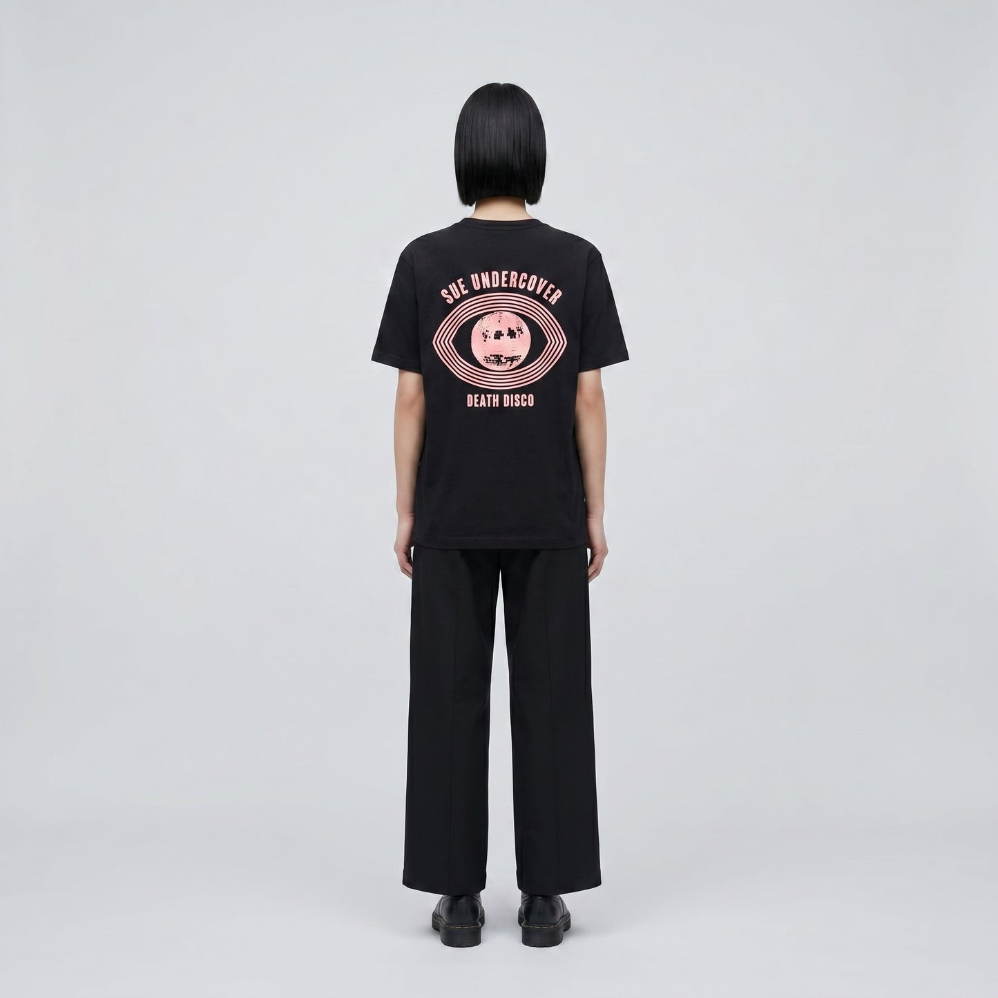 Graphic Print Cotton Crewneck Tee