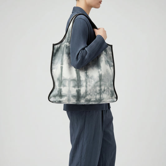 Tie-Dye Canvas Hobo Bag