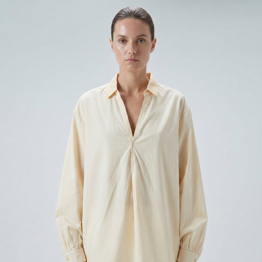 Minimalist Soft Cotton Poplin Shirt