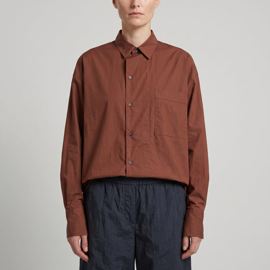 Essential Oversized Poplin Shirt