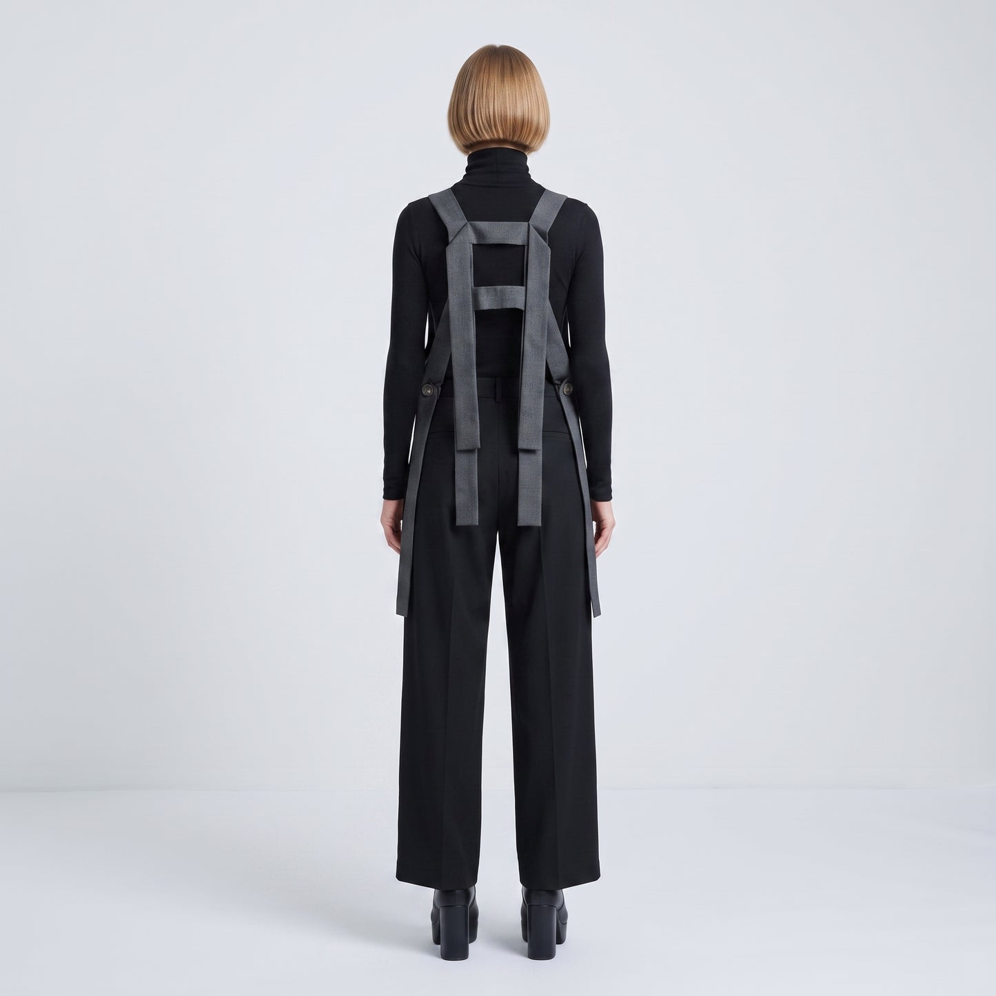 Structured Architectural Layered Vest
