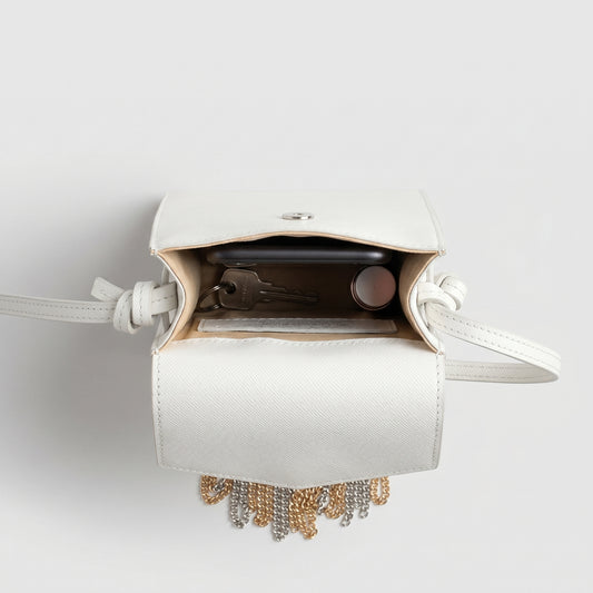 Minimalist Chain Fringe Phone Bag