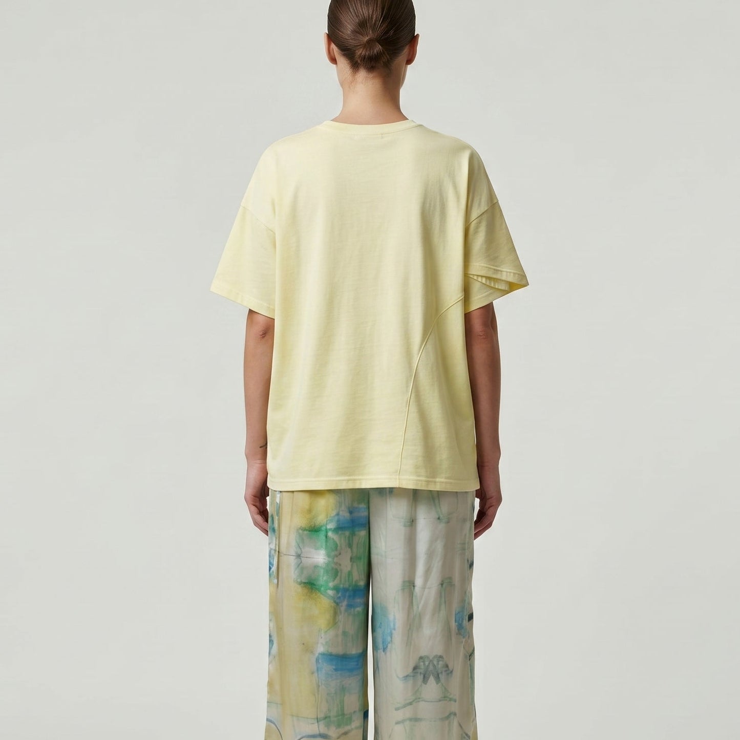 Pastel Oversized Layered T-Shirt