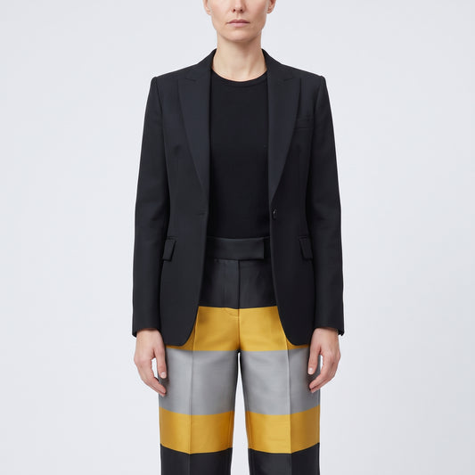 Bold Striped Tailored Trousers