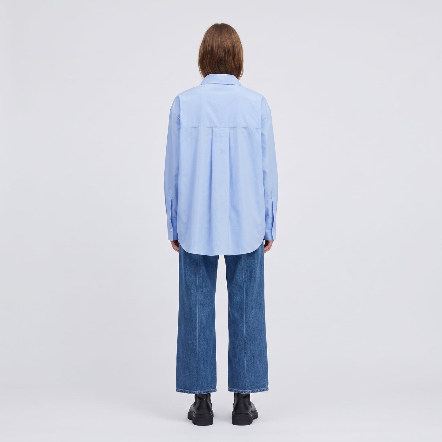 Classic Light Blue Poplin Shirt