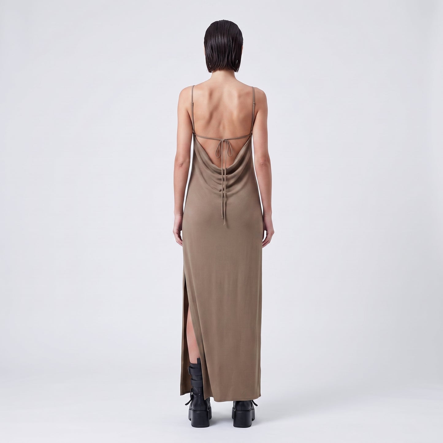Minimalist Silk Slip Dress