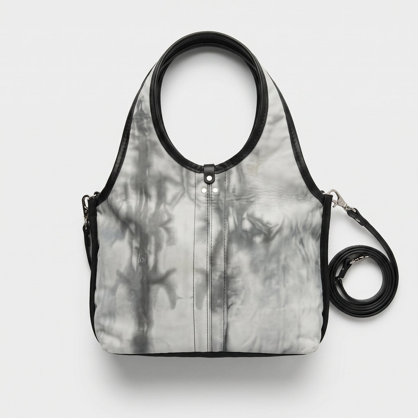 Tie-Dye Leather Tote Bag