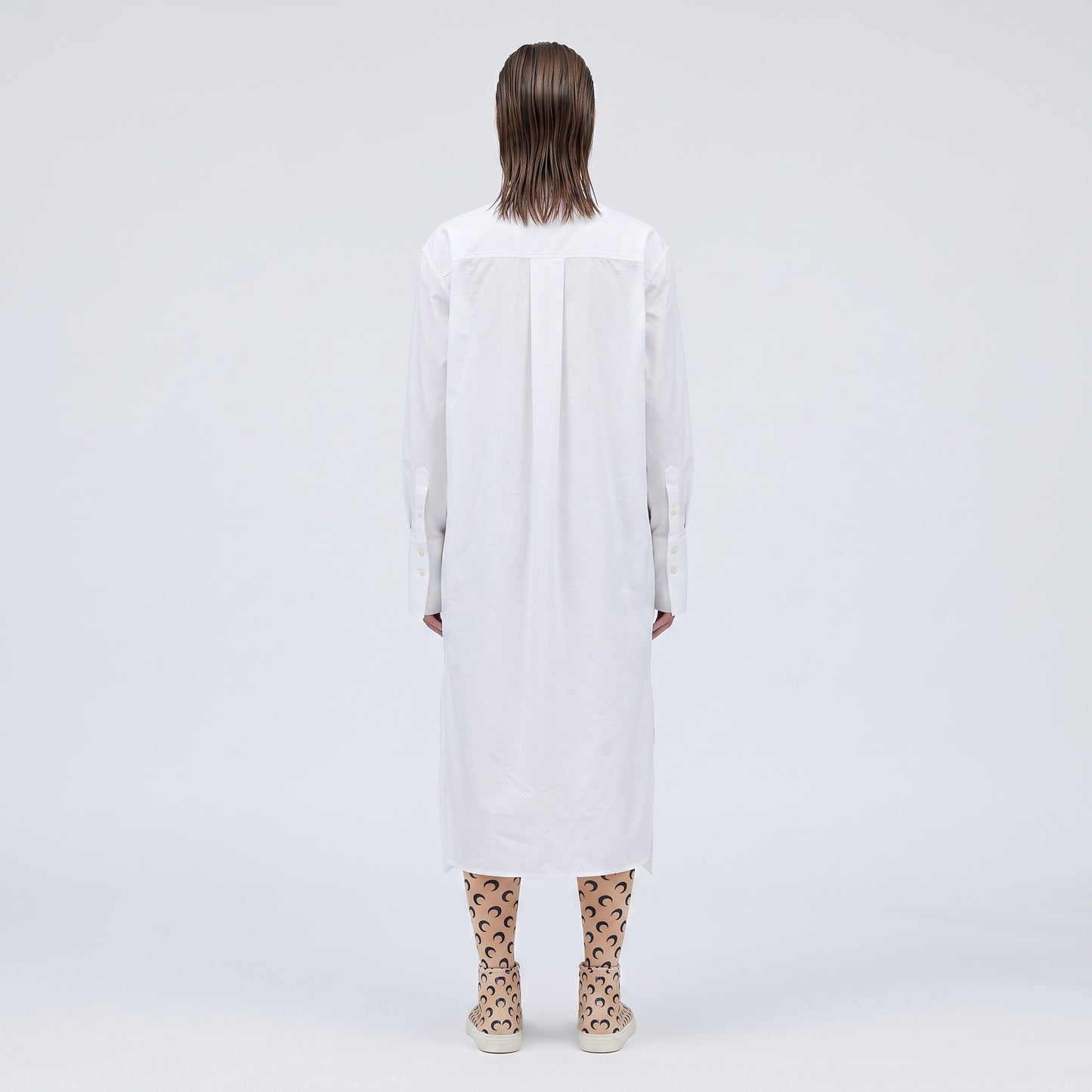 Tailored Longline Cotton Shirt