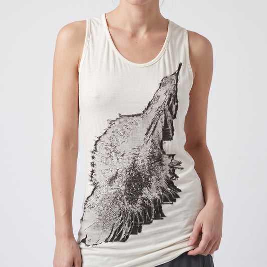 Graphic Print Sleeveless Tank Top
