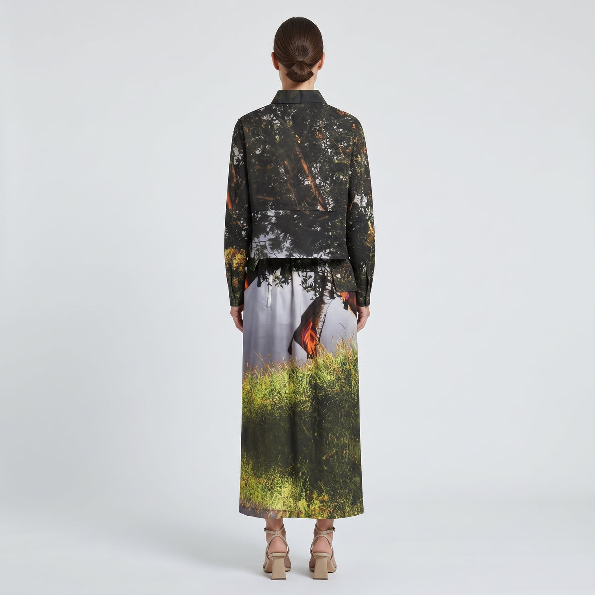Nature Print Coordinated Set