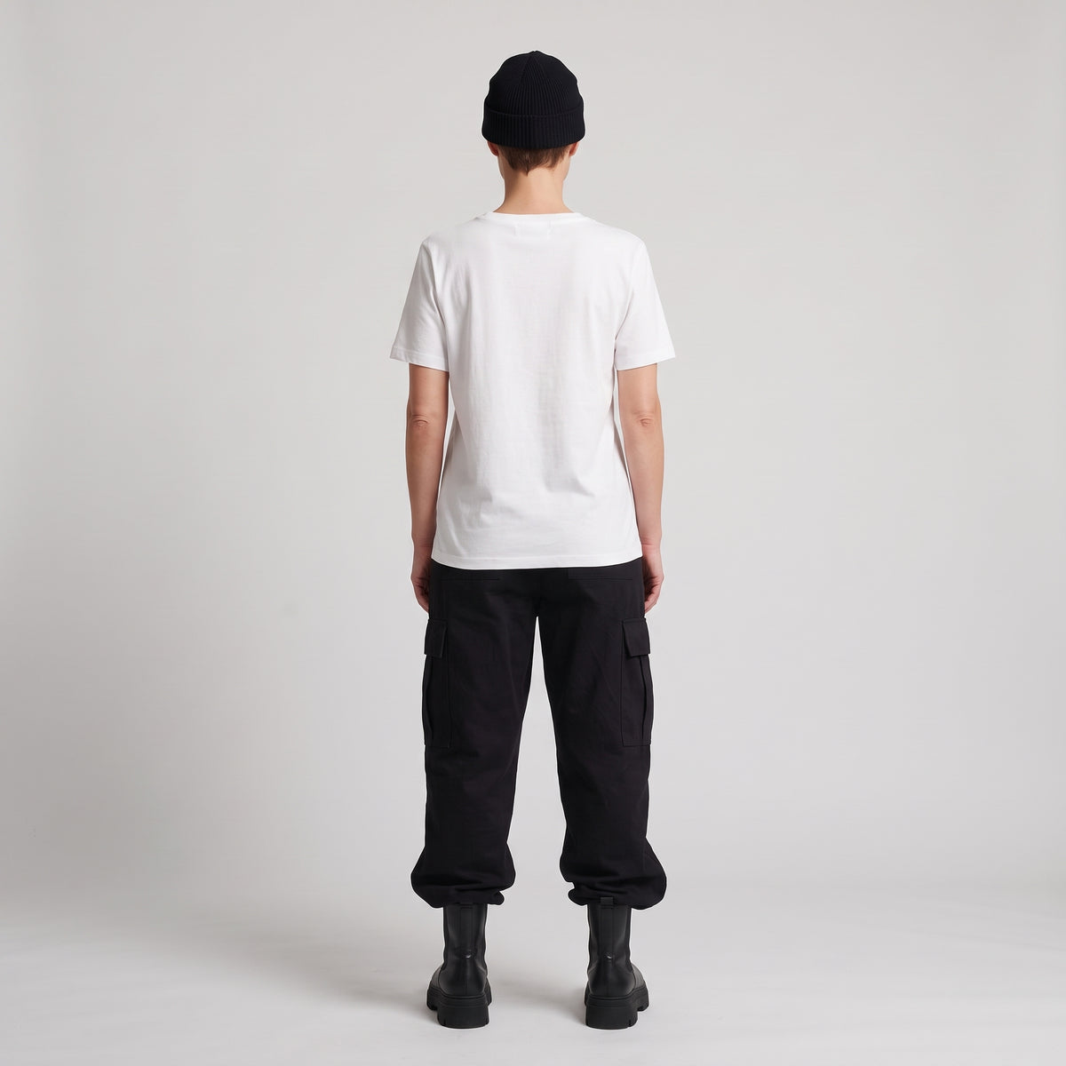 Graphic Knife Print Cotton Tee
