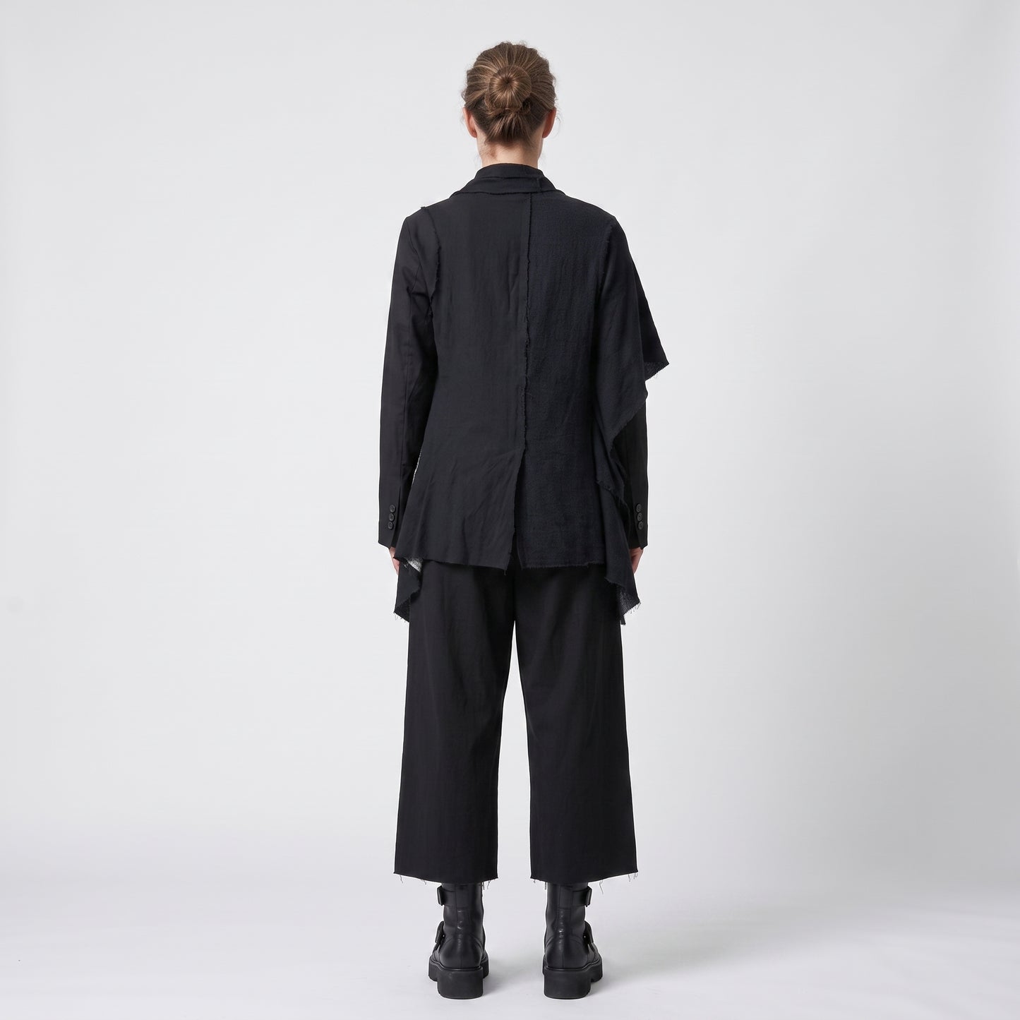 Asymmetric Layered Tailored Jacket