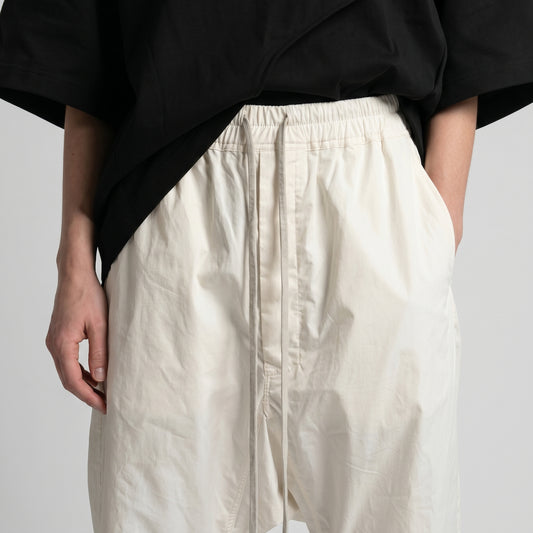 Drop Crotch Drawstring Trousers