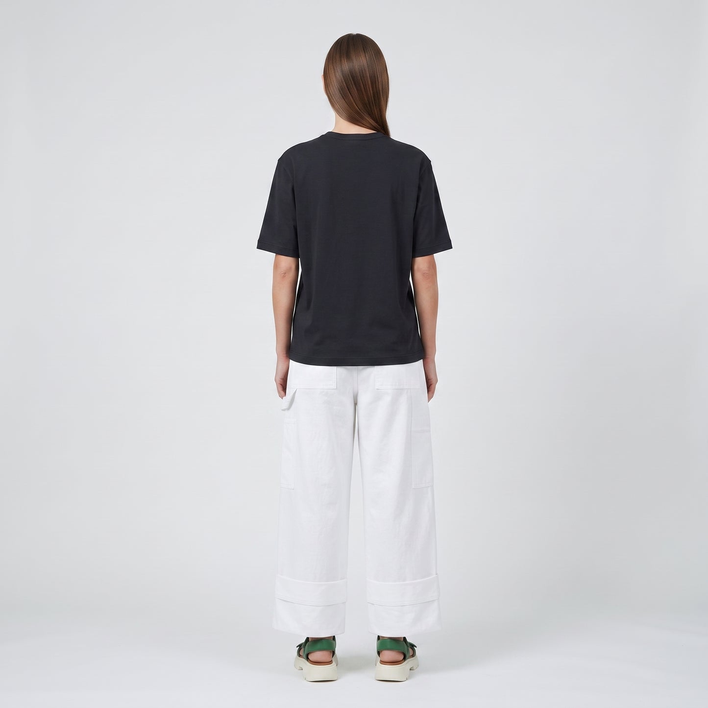 Alphabet Graphic Cotton T-Shirt