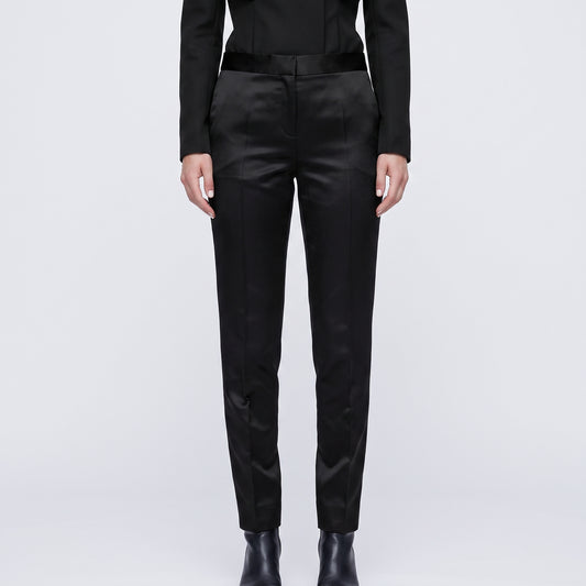 Classic Black Tailored Trousers