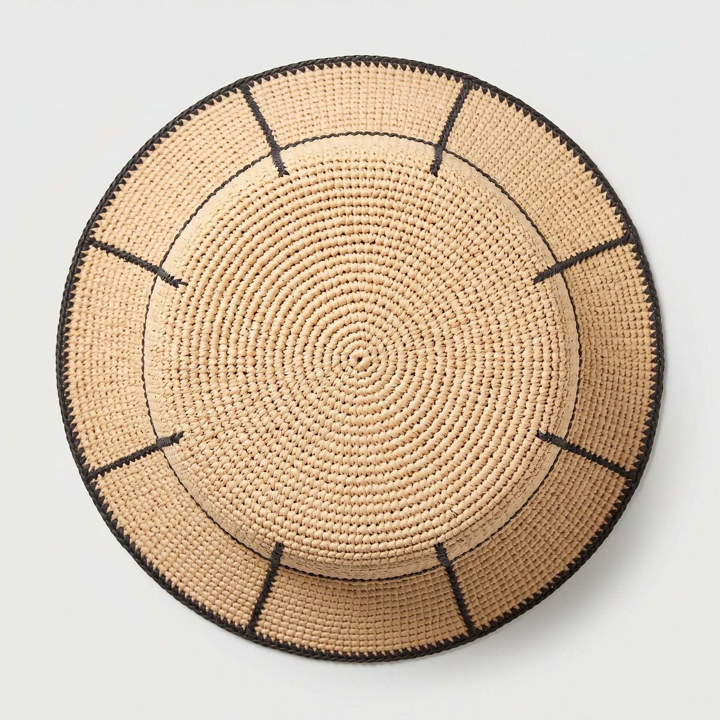 Cruz Packable Straw Bucket Hat