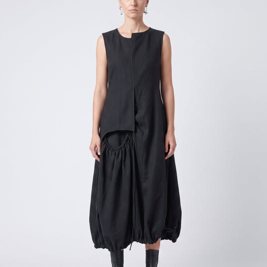 Architectural Asymmetric Tiered Vest