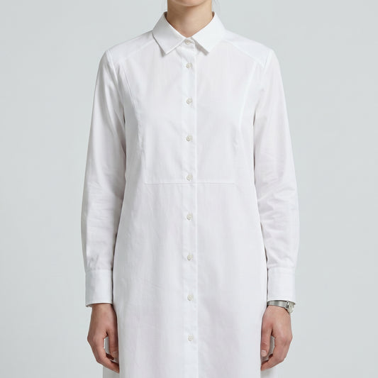 Essential Crisp White Shirtdress