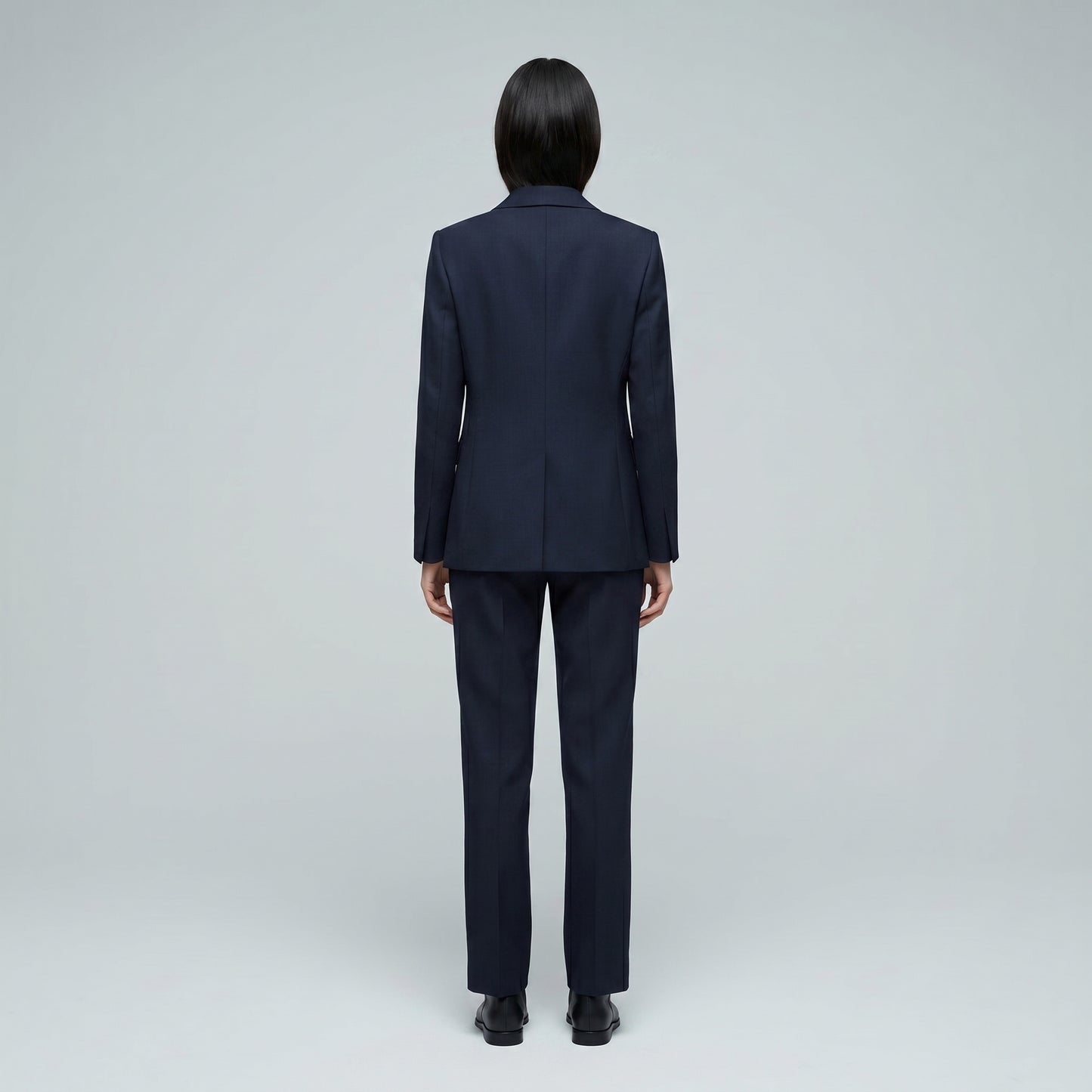 Tailored High-Rise Slim Trousers